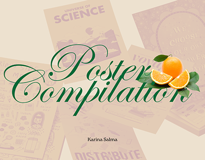 Poster Compilation (Graphic Design Portfolio)