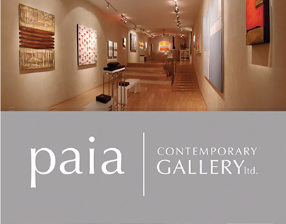 Paia Contemporary Gallery Graphic Design