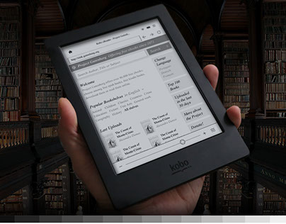 Project Gutenberg... for eBook readers concept
