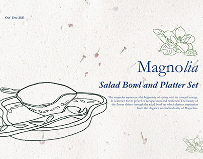 Magnolia- Salad Serveware Set