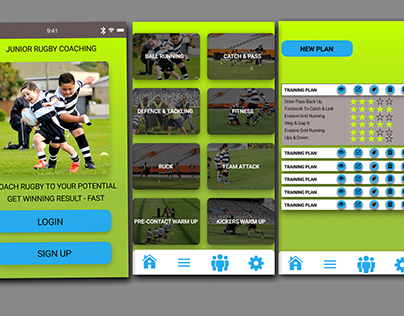 Rugby Coaching app