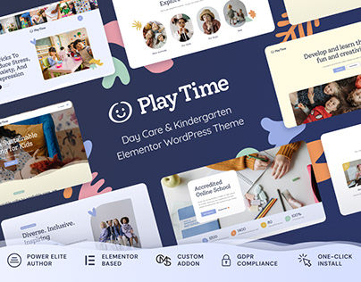 Play Time – Day Care & Kindergarten WordPress Theme