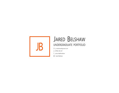 Jared Belshaw Undergraduate Portfolio 2024