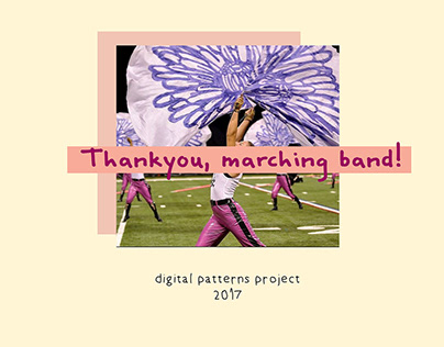 #SchoolExamProject - Thankyou, marching band!
