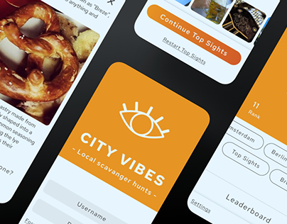 An engaging way to discover a city - City Vibes