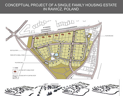 CONCEPTUAL PROJECT OF SINGLE FAMILY HOUSING ESTATE