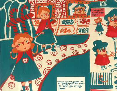 Children's Book Design | Hansel&Gretel