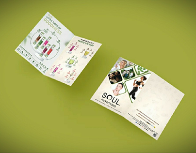 Pamphlet Design - Soul Nutrition
