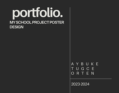 Project thumbnail - My School Project Poster Design