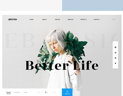 BESTEK Power Strip WEB Design