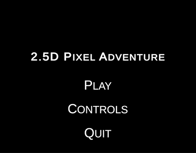 2.5D Pixel Adventure Prototype