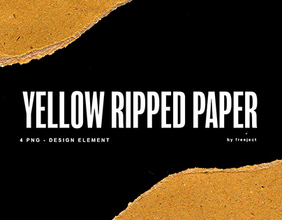 Free download 4x Yellow Paper Design Element