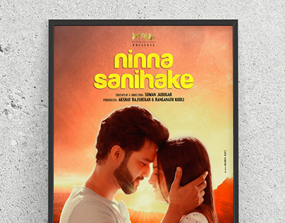 Ninna Sanihake Kannada Movie Fan Made Poster