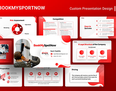 BookMySportNow Presentation Design
