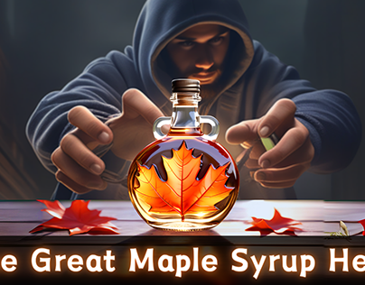 A Youtube Thumbnail On Maple Syrup Heist