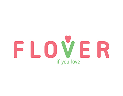 FLOVER - my first logo