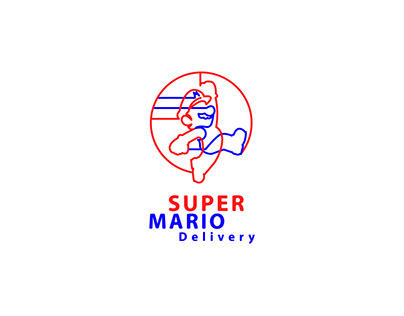 Super Mario Delivery Visual Identity