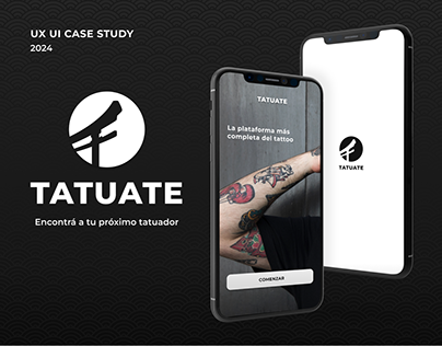 TATUATE | UX/UI Case Study