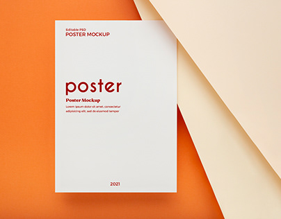 Stationery photography and mockup template