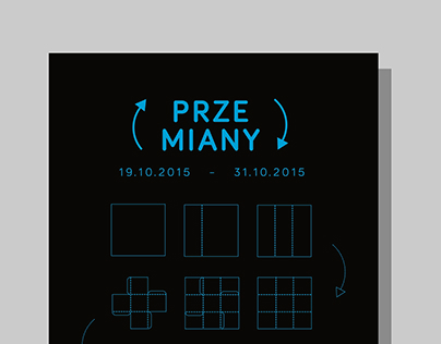 Exhibition "Przemiany" Poster