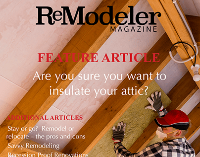 ReModeler Magazine Spread