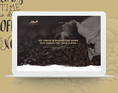 Fairouz Coffee & Roastery Web Design