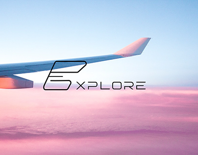 Explore travel company logo design,branding