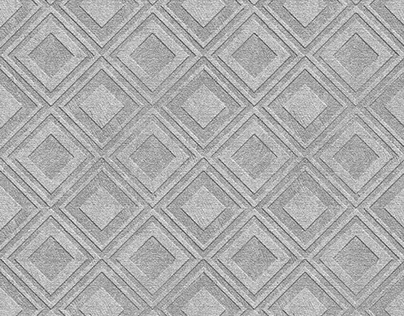 Self geometric -high and low woven wool silk carpet
