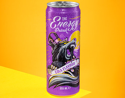 Energy drink - product photography