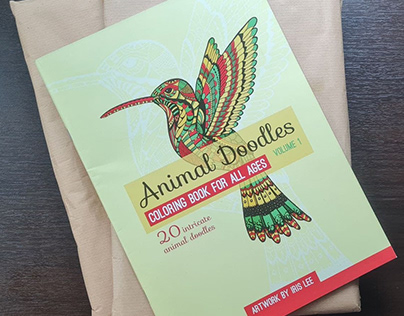 Animal Doodles Coloring Book for all ages (Volume I)