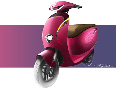 Electric Scooter For Working Women