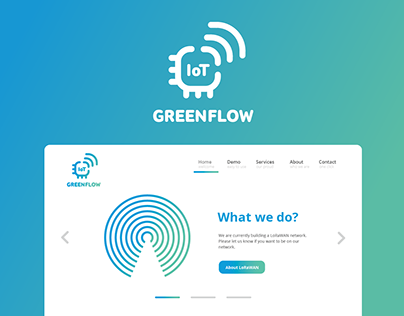 GreenFlow Logo&Landing