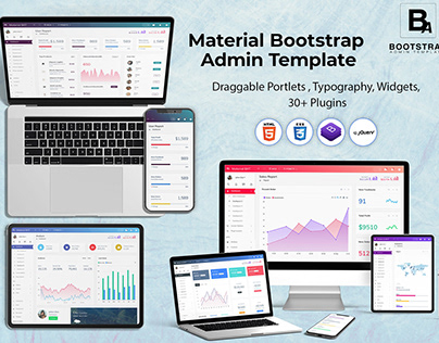 Bootstrap Admin Web App And Dashboard UI Kit