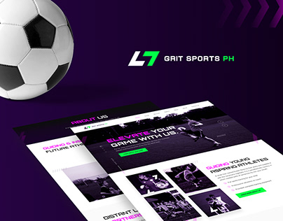 Website Design & Development for Grit Sports PH
