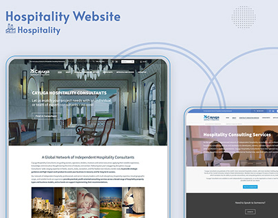 Hospitality Consultant Website