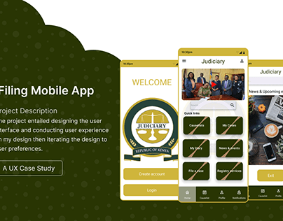 Judiciary E-filing mobile app