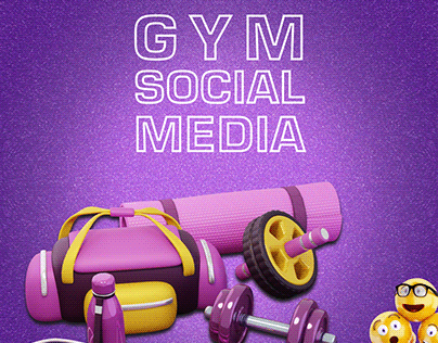 Gym social media designs
