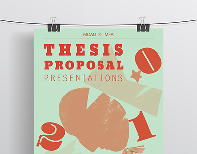 MCAD MFA Thesis Proposal Campaign
