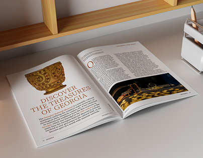 Project thumbnail - Historical magazine spread design