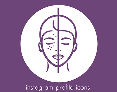 instagram profile icons (aesthetic cosmetology)