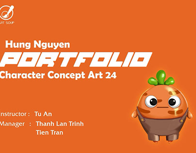 Character for game design - Art Soup project