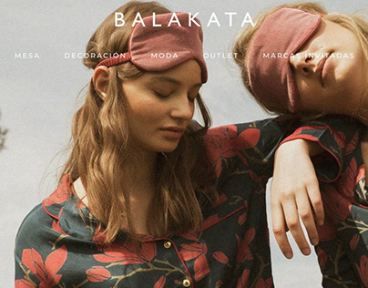 Balakata - E-commerce design