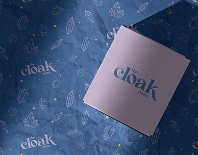 The Cloak Room - Spiritual Store Branding