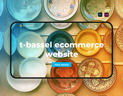 t-bassel website ui design 2020