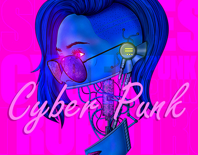 Cyberpunk / motion e ilustración