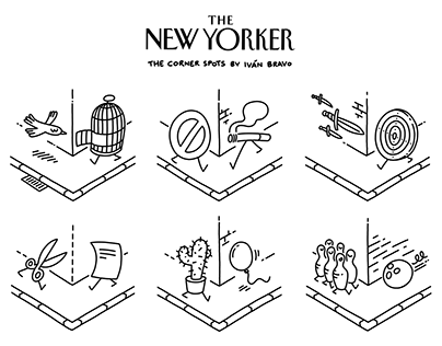 Corner spots for The New Yorker