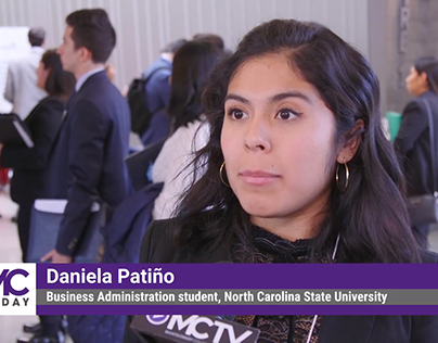 Latino students welcome ALPFA to MC