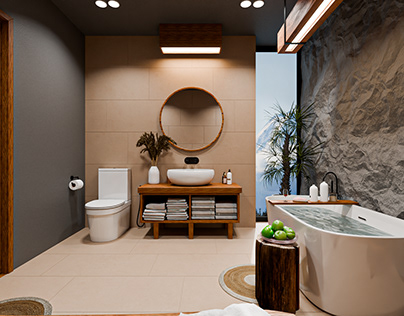 Japanese idea bathroom