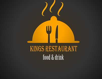 Initial logo for a restaurant