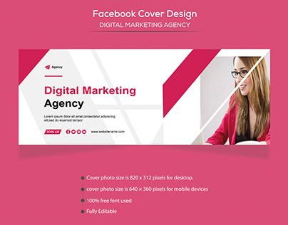 Professional Facebook Cover Banner Image Design